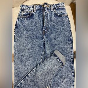 American Apparel the high waist jean